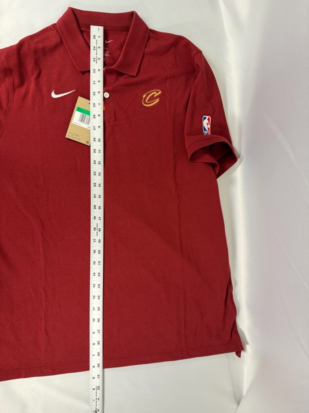 Nike Cleveland Cavaliers Maroon Polo Shirt - Picture 7 of 7